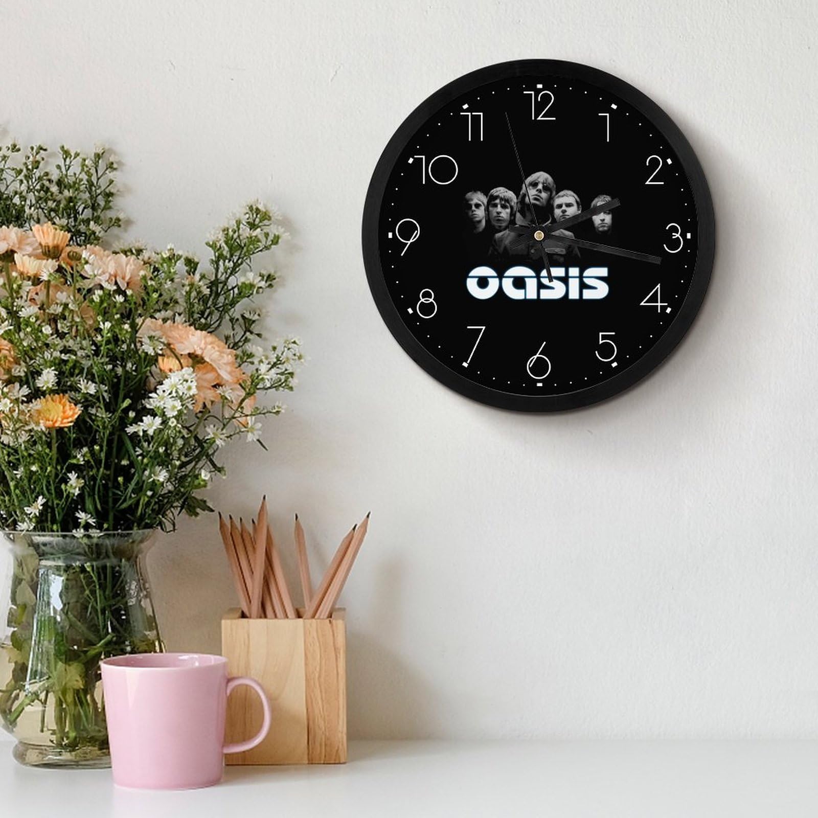 Amazon.co.jp: 掛け時計 オアシス OASIS 壁掛け時計 ウォールクロック